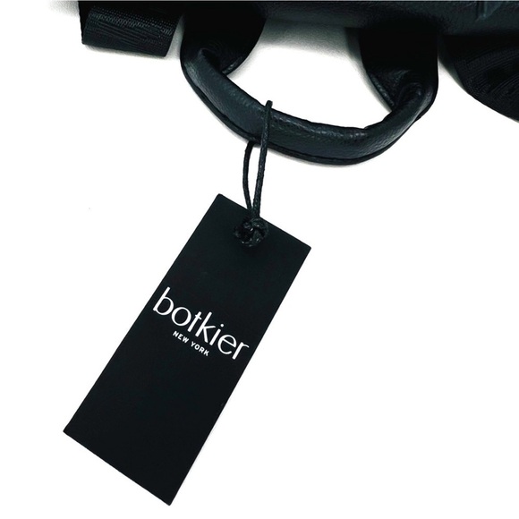 Botiker Backpack Black Vegan Leather Top Handle Medium Bag Back Pack New NWT main image 7